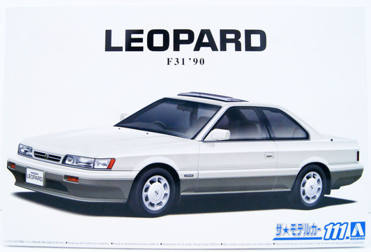 Aoshima The Model Car 1/24 Nissan UF31 Leopard Altima V30 Twincam Turbo '90 Plastic Model