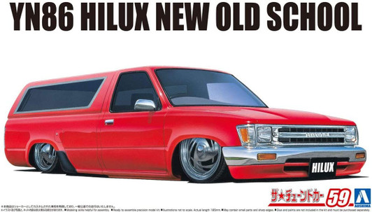 Aoshima The Tuned Car 1/24 Toyota YN86 Hilux New Old School '95 Plastic Model