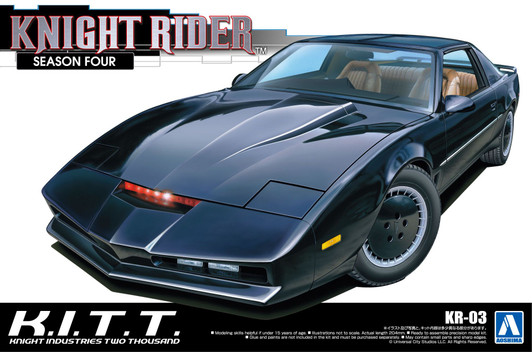 Aoshima Knight Rider 1/24 K.I.T.T Season 4 Plastic Model