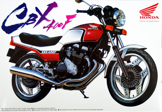 Aoshima Naked Bike 1/12 Honda CBX400F Plastic Model