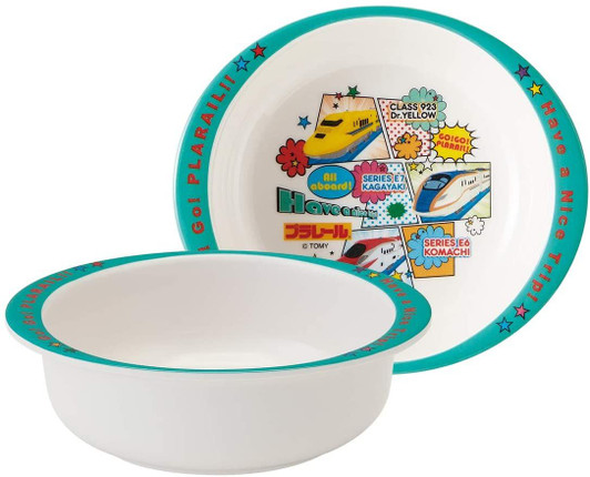 Skater Plarail Shinkansen Melamine Bowl