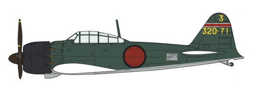 Hasegawa 1/32 Mitsubishi A6M5a Type 0 Model 52 KOH Plastic Model