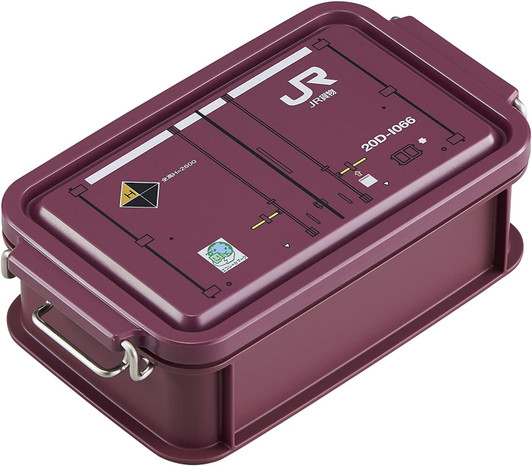 Container Lunch Box JR Freight 20D-1066 600ml (Burgundy)