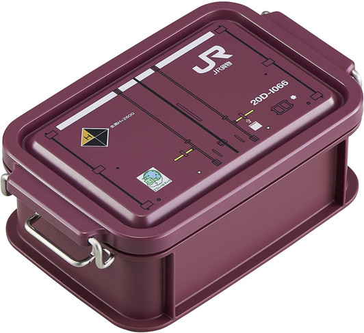 Container Lunch Box JR Freight 20D-1066 450ml (Burgundy)