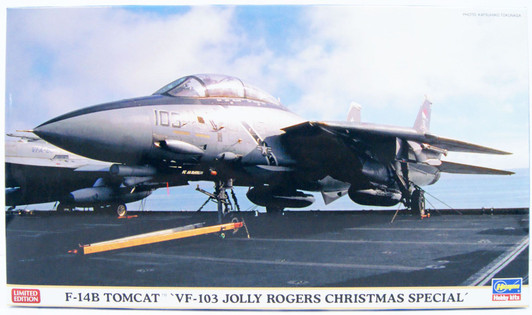 Hasegawa 1/72 F-14B Tomcat VF103 Jolly Rogers Christmas Special Plastic Model