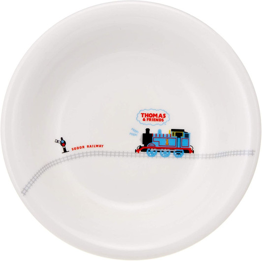 Thomas the Tank Engine Track Porcelain Deep Plate for Kids