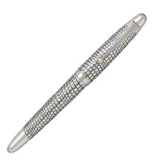 Pilot FK-5MS-ID-F Silvern Cobblestone Fountain Pen (NIB:F Fine)