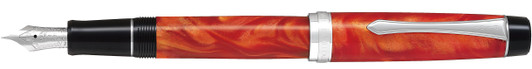 Pilot FKVH-3MR-MAOM Custom Heritage SE Marble Orange Fountain Pen (NIB: M Medium)