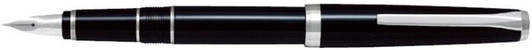 Pilot FE25SR-BSF Elabo Rhodium Black Fountain Pen (NIB:SF Soft Fine)
