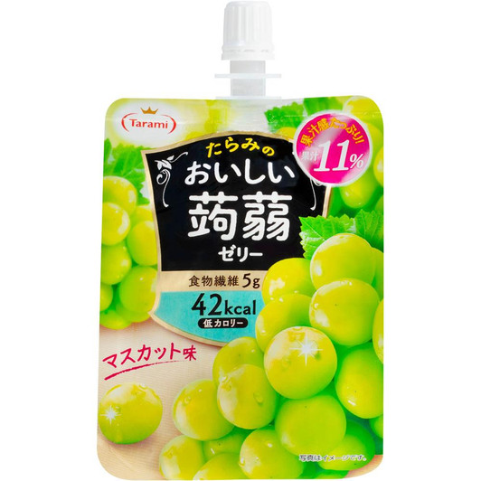 Tarami Tarami Delicious Konjac Jelly Muscat Flavor 150G
