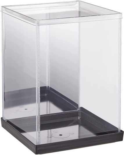 Hobby Base Premium Parts Collection Model Cover UV Cut Square (Medium) Black 2pcs Set