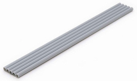 Wave Pla Pipe Gray Thick Type 6.0mm x5 Set