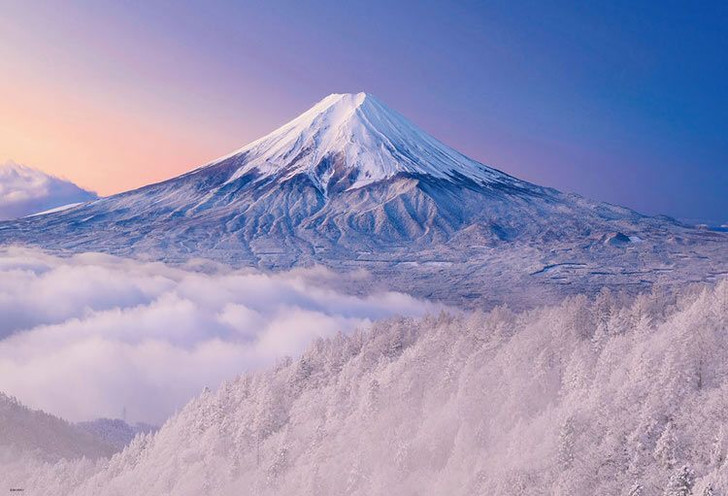 Beverly 51-288 Jigsaw Puzzle Mt.Fuji in Winter (1000 Pieces)