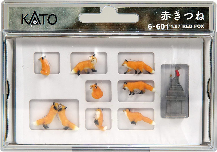 Kato 6-601 Japanese Animal 'Red Fox' (HO scale)