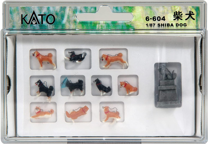 Kato 6-604 Japanese Animal 'Shiba Dog' (HO scale)