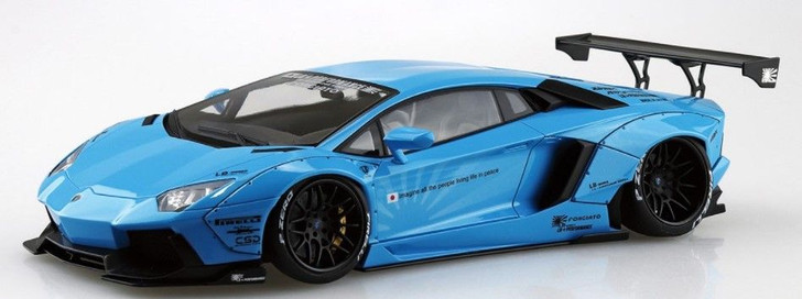 Aoshima Liberty Walk 1/24 No.16 Lamborghini Aventador Plastic Model