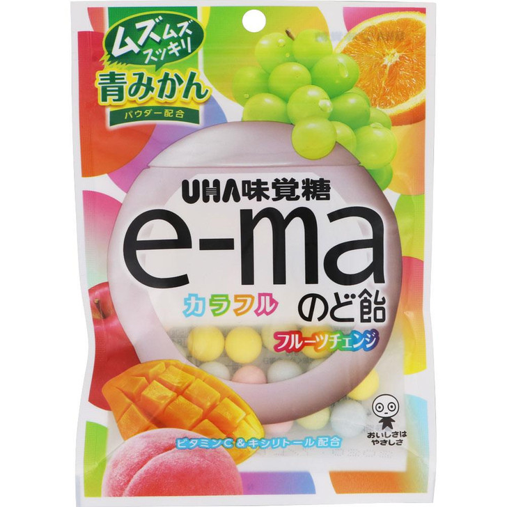 Yuhapipin E-Ma Throat Lozenge Colorful Fruit Change 50G