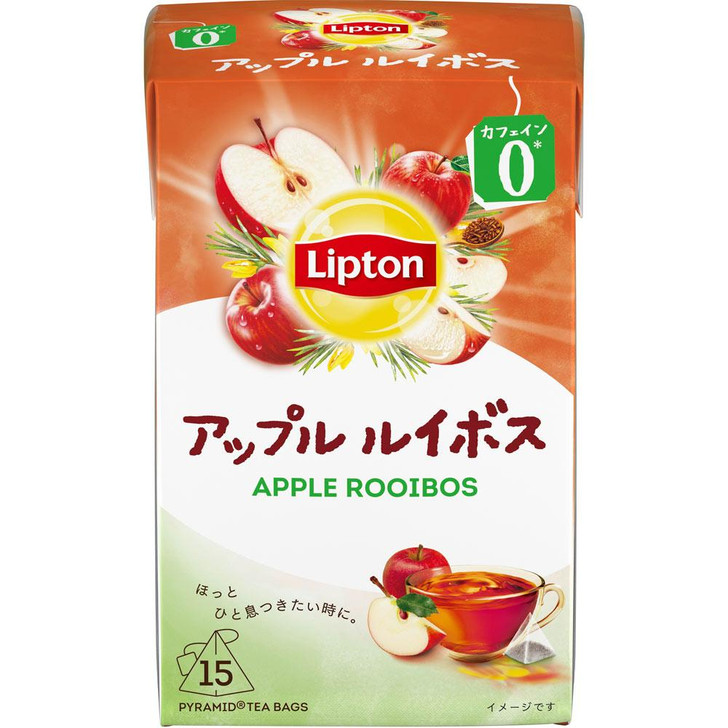 Jewel   up   サプリ    T-BOH  6袋 Lipton Healthy Style Apple Rooibos Tea Bag 15P
