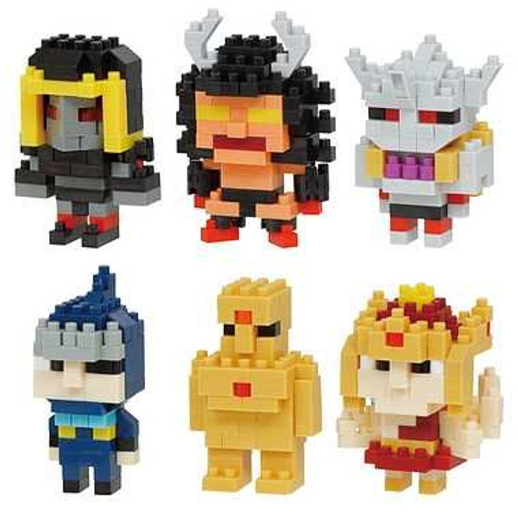 Kawada NBMC_32 Nanoblock Mini Kinnikuman vol.2 Box (6 Pcs)