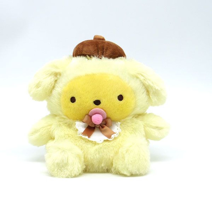 Nakajima Sanrio Fuwakuta Baby Plush Doll Pompompurin