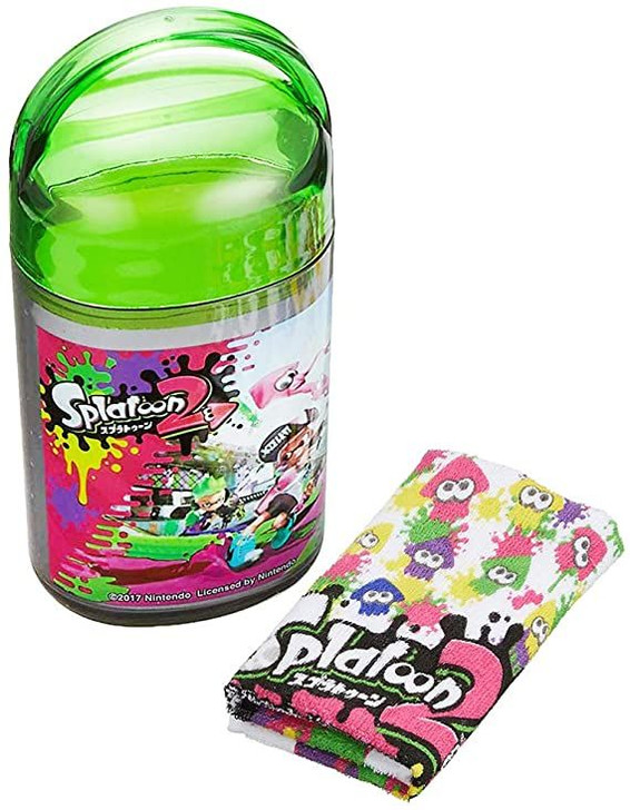 Skater Splatoon 2 Hand Towel With Case