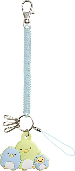 San-x Sumikko Gurashi Coil Keychain Penguin
