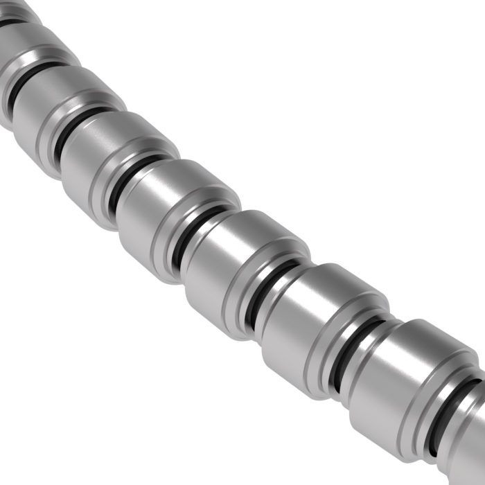 HiQparts NP Pipe Silver Size S 20Pieces