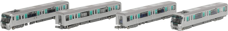 Tomytec Linear Subway Road Collection Yokohama Municipal Subway Green Line Type 10000 (2nd Car) 4 Cars Set A (N scale)