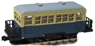 Tsugawa Yokou 14059 2-Axis Railcar Basket Type (JNR Old Standard Color w/Motor) (N scale)