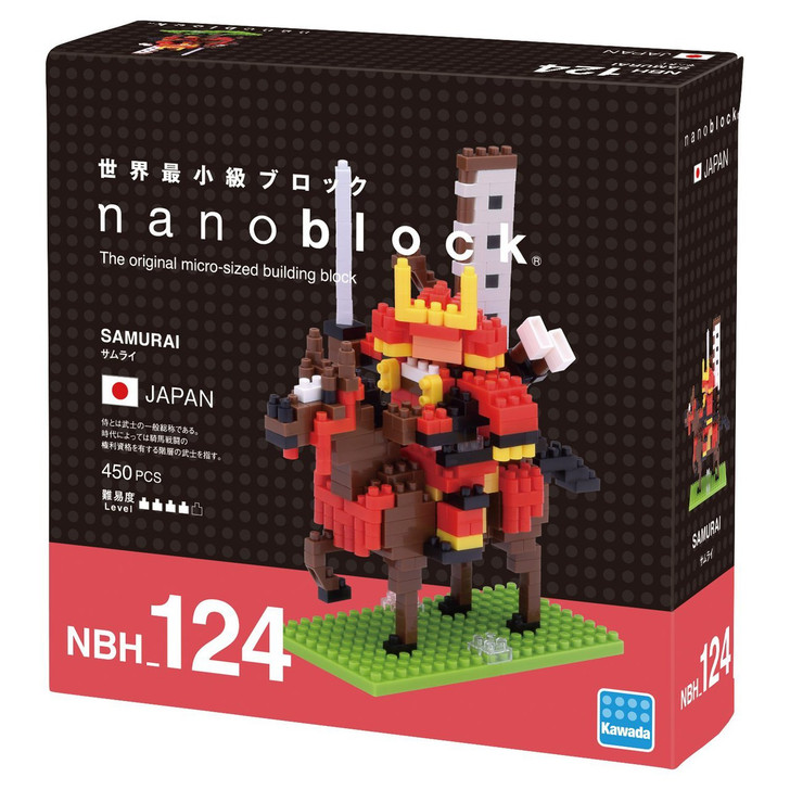 Kawada NBH-124 nanoblock Samurai - Plaza Japan