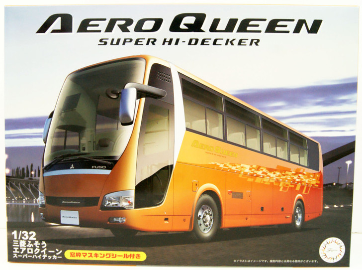 アオシマ　FUSO THE GREAT SUPER Frame 1/32 ① Heavy Freight 1/32 Mitsubishi Fuso 2010 Super Great FS Hi