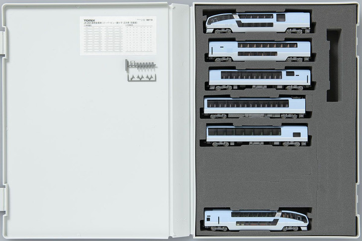 Tomix 98718 JR Series 251 Limited Express (Super View Odoriko/ 2nd/ Old Painting) 6 Cars Set (N scale)