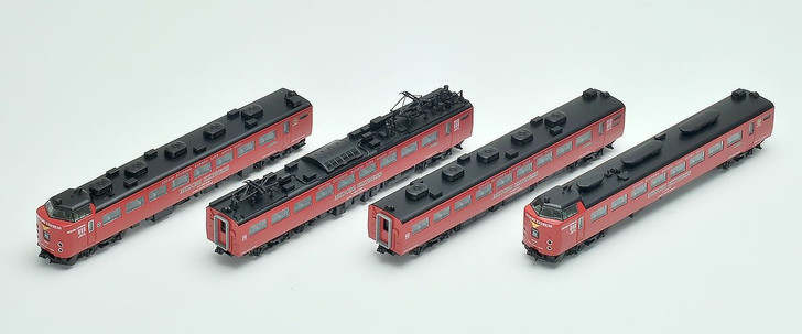 Tomix 98251 JR Series 485 Limited Express Train (MIDORI EXPRESS) 4 Cars Set B (N scale)