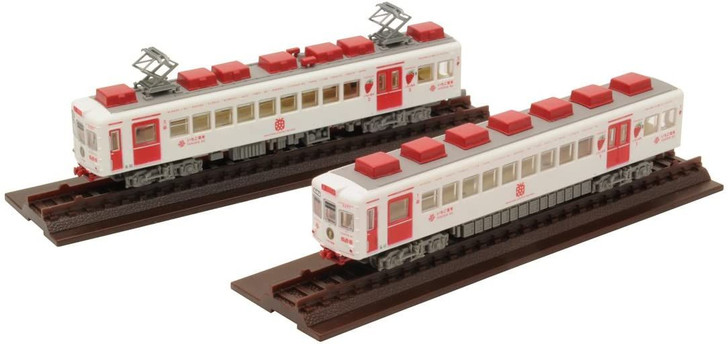 Tomytec Wakayama Electric Railway Series 2270 Strawberry Train 2 Cars Set (N scale)