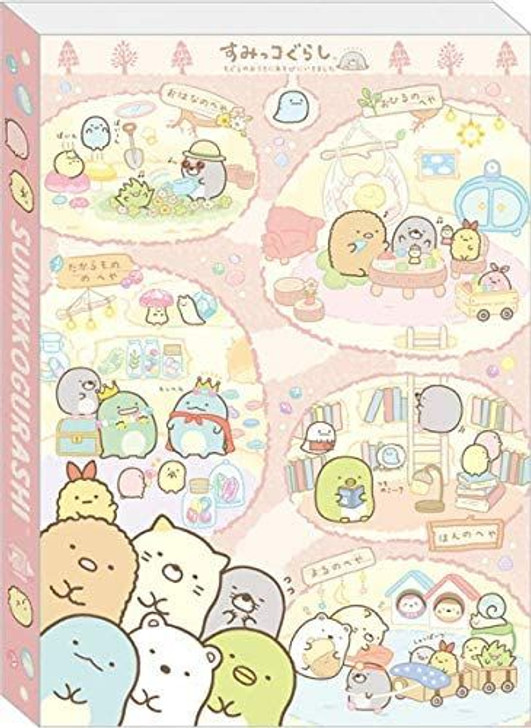 San-x Sumikko Gurashi Memo Pad Mogura's House