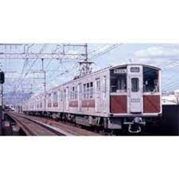 Microace A8092 Osaka City Transportation Bureau Series 60 Non-cooling/Side Brown Belt 6 Cars Set (N Scale)