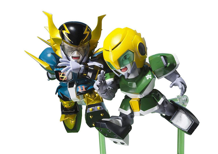 Bandai Chogokin Iron Leaguer Mach Windy & Gold Foot Figure