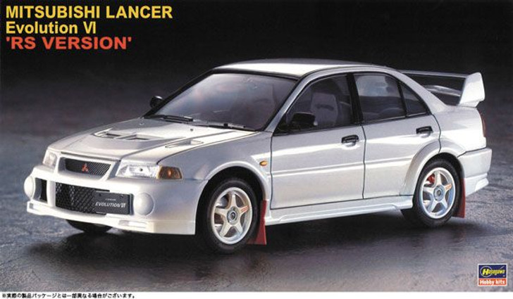 Hasegawa 1/24 Mitsubishi Lancer Evolution 6 RS Version  Plastic Model