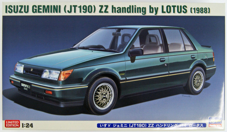 Hasegawa 1/24 Isuzu Gemini (JT190) ZZ Handling by Lotus Plastic Model