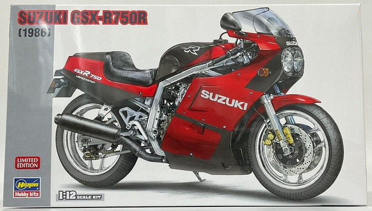 Hasegawa 1/12 Suzuki GSX-R750R Plastic Model