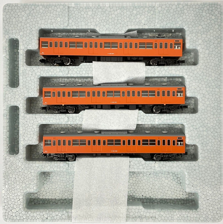 Kato 10-1744B Series 103 'Orange' Intermediate Car 3 Cars Add-on Set (N scale)