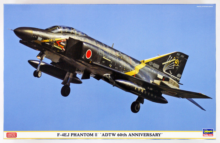 Hasegawa 07437 F-4EJ Phantom II ADTW 60th Anniversary 1/48 Scale Kit (4967834074378)