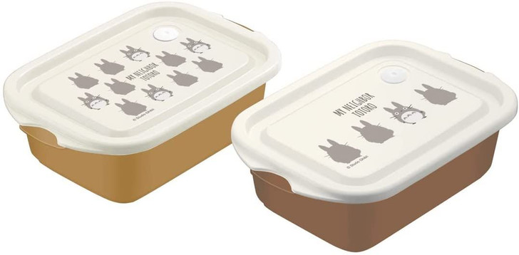 Skater Studio Ghibli Totoro Silhouette Antibacterial Lunch Container Set (2 pcs)