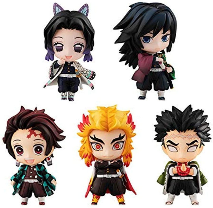 Megahouse Tanjiro and the Pillars Mascot Set A (Demon Slayer: Kimetsu no  Yaiba)