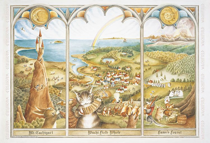 Jigsaw Puzzle Wachifield Dayan and Wachifield's World (500 S-Pieces)