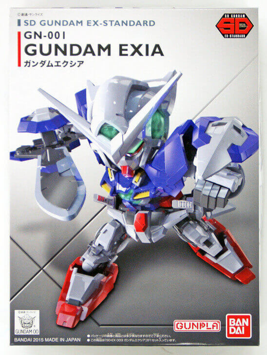 Bandai SD Gundam Ex-Standard GN-001 Gundam EXIA Non Scale Kit (4549660027539)