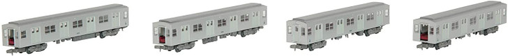 Tomytec Osaka Metro Midosuji Line Series 30 Aluminum Car EXPO`70 4 Cars Add-on Set (N scale)