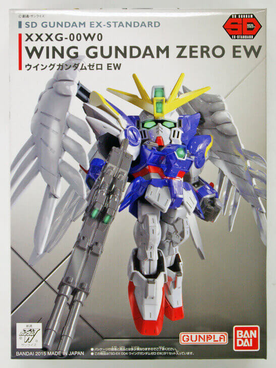 Bandai SD Gundam Ex-Standard WING Gundam ZERO EW Non Scale Kit (4573102576002)