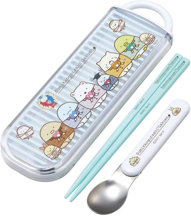 Skater Sumikko Gurashi Spoon & Chopsticks Combi Set