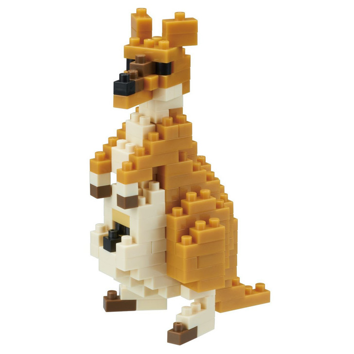 Kawada NBC-196 nanoblock Kangaroo - Plaza Japan